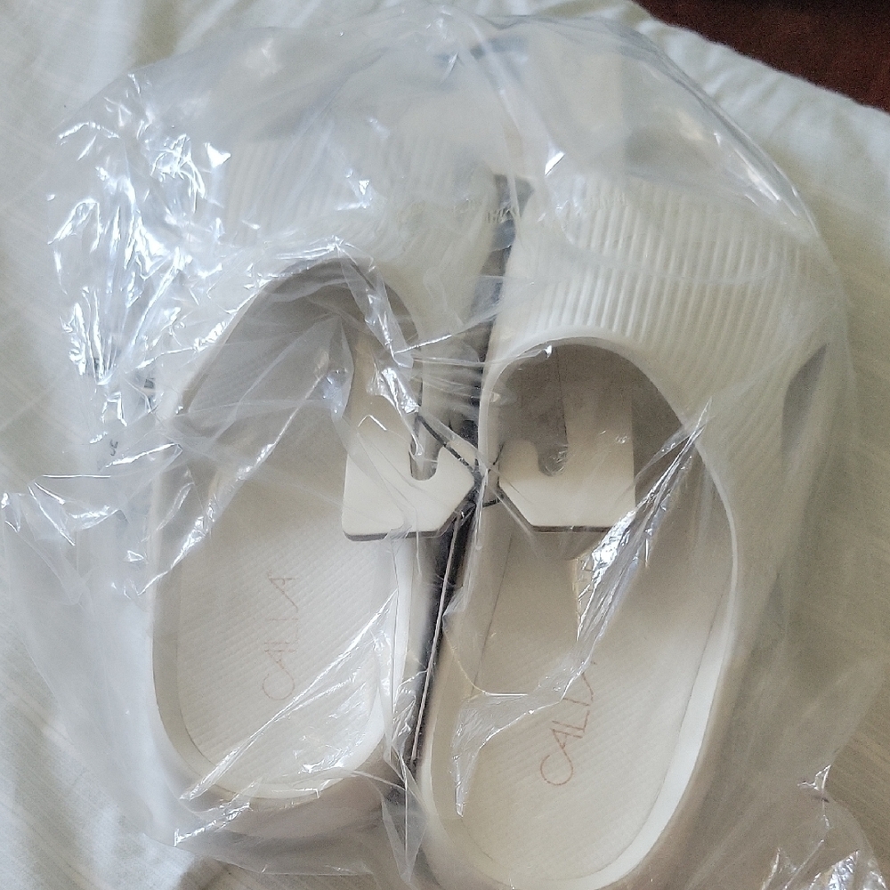 Women's White Slip-On Shoes